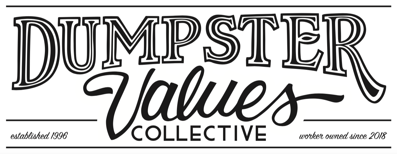 Dumpster Values in Olympia, WA. that sells vintage clothing and apparel with an Etsy shop for on-line orders.